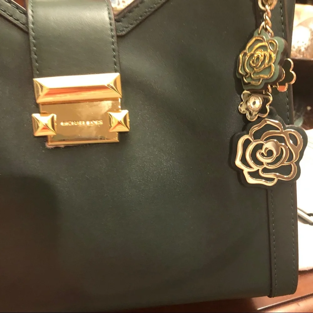 Michael Kors Bag Whitney Small Chain Leather Shoulder Tote NWT - Picture 7 of 9